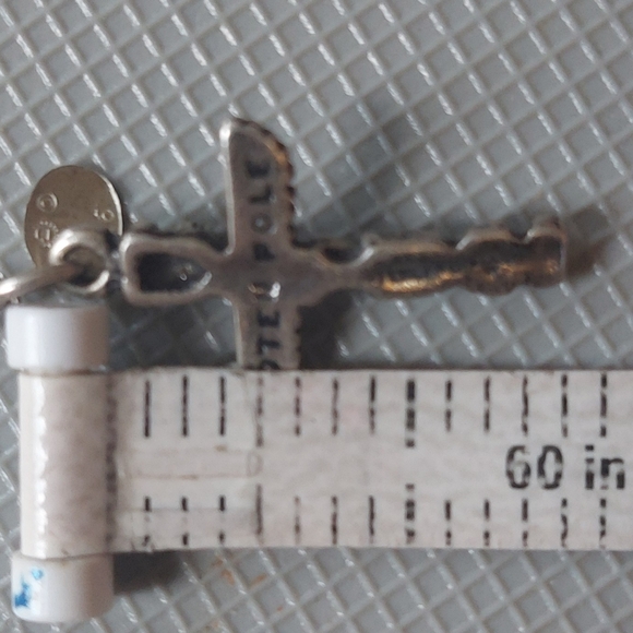 Totem pole charm on sterling chain native - Picture 12 of 13